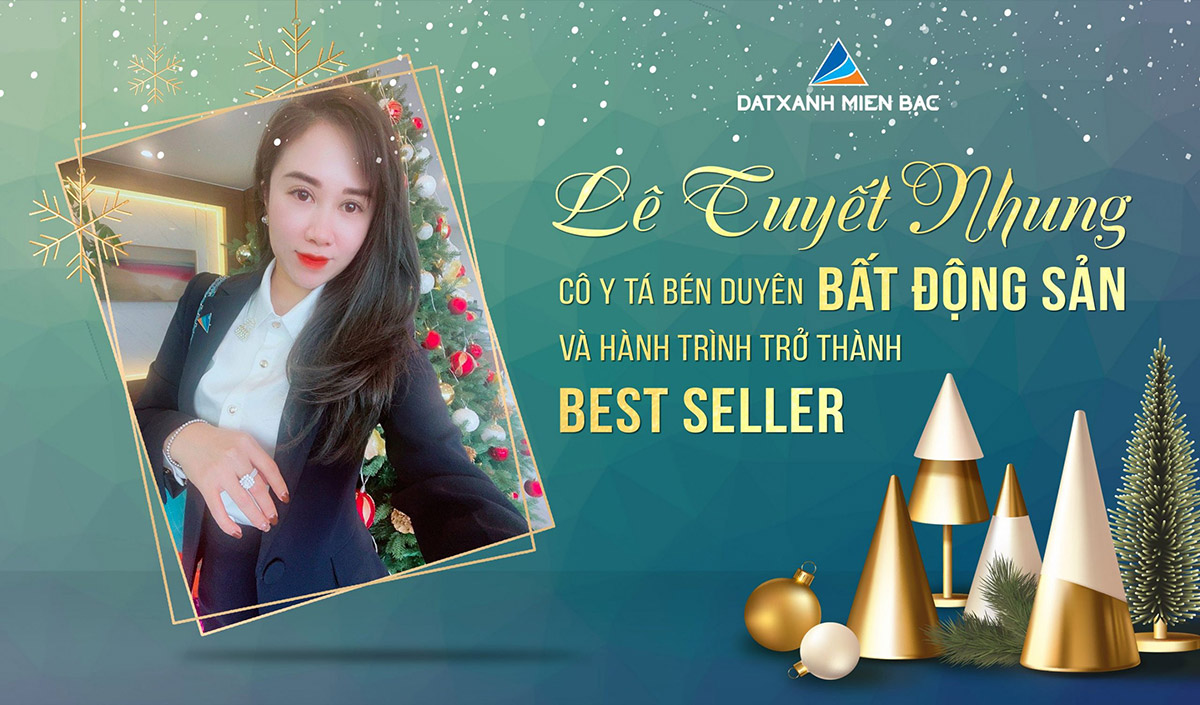 Lê Tuyết Nhung - cô y tá bén duyên bất động sản và hành trình trở thành best seller