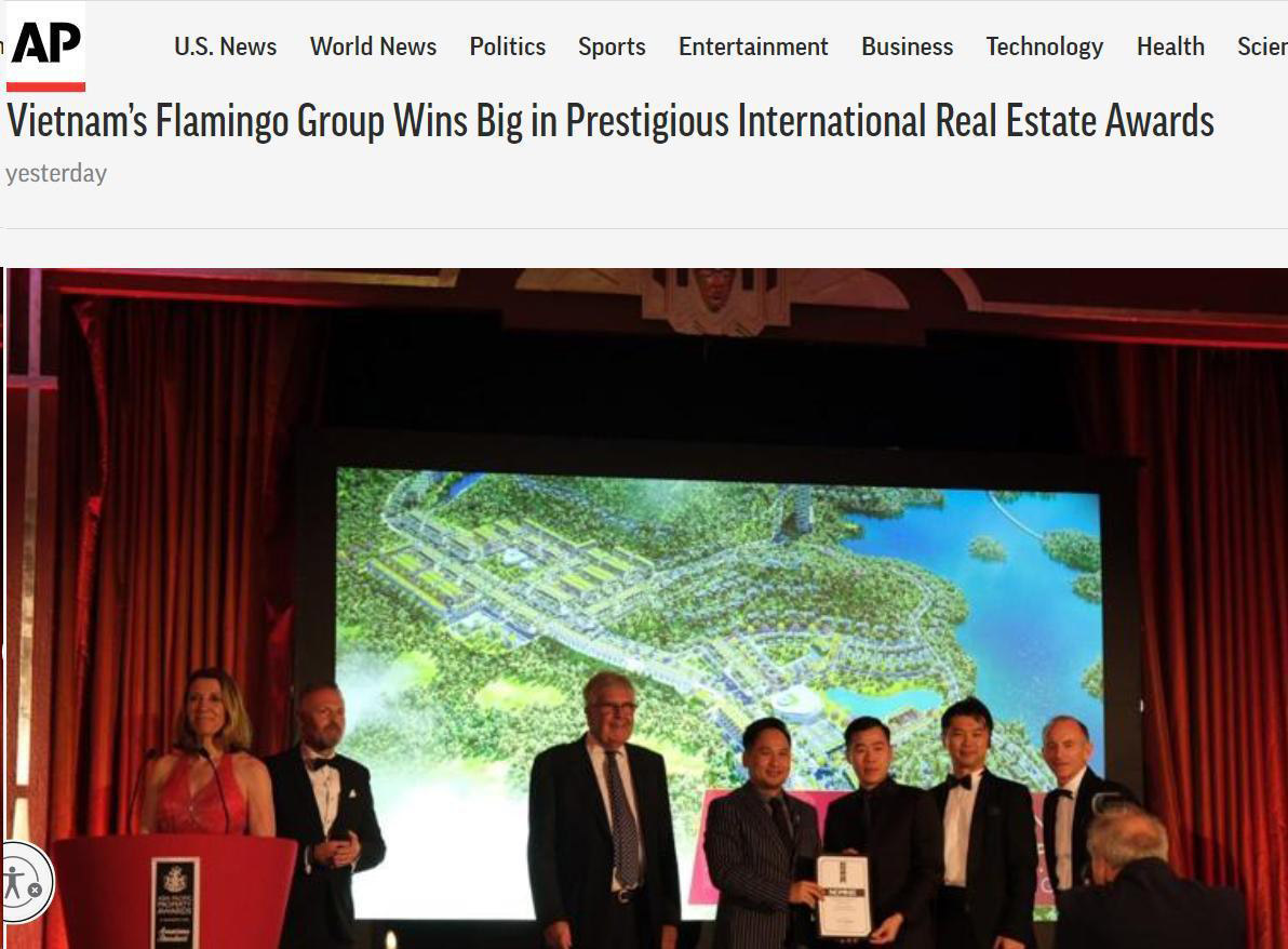 Báo quốc tế: công trình tại Việt Nam đạt giải IPA danh giá nằm tại địa phương là điểm sáng về thu hút đầu tư