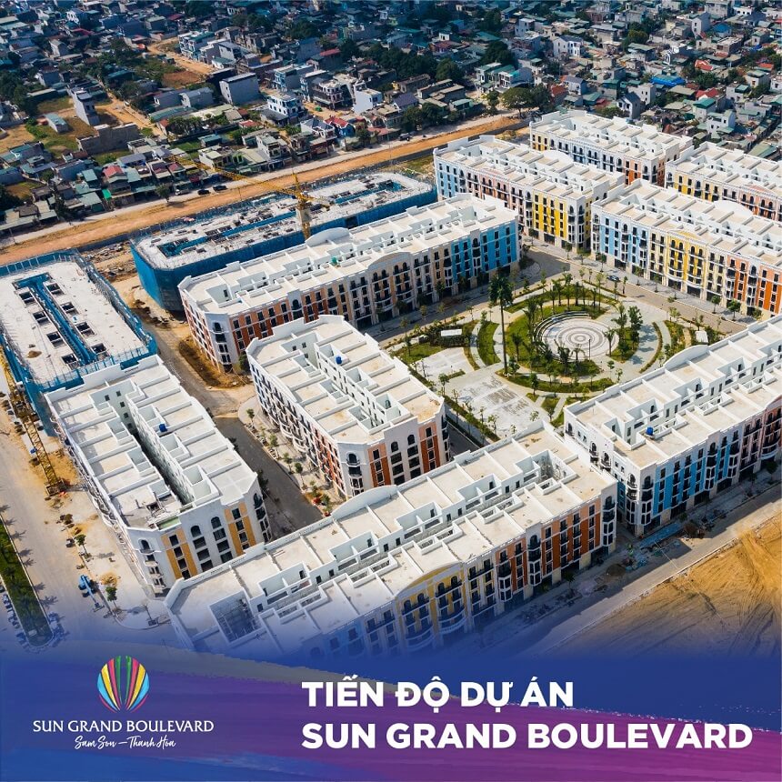 Tiến độ xây dựng Sun Grand Boulevard tháng 11/2022 - Ảnh 4