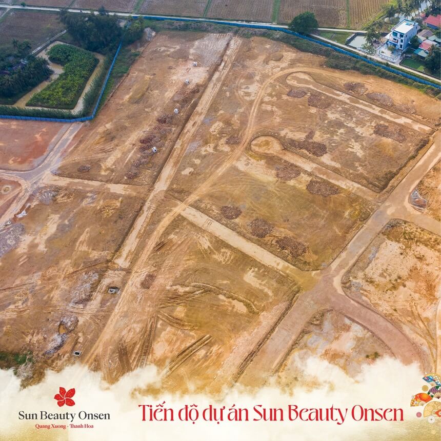 Tiến độ xây dựng Sun Beauty Onsen tháng 11/2022 - ảnh 2