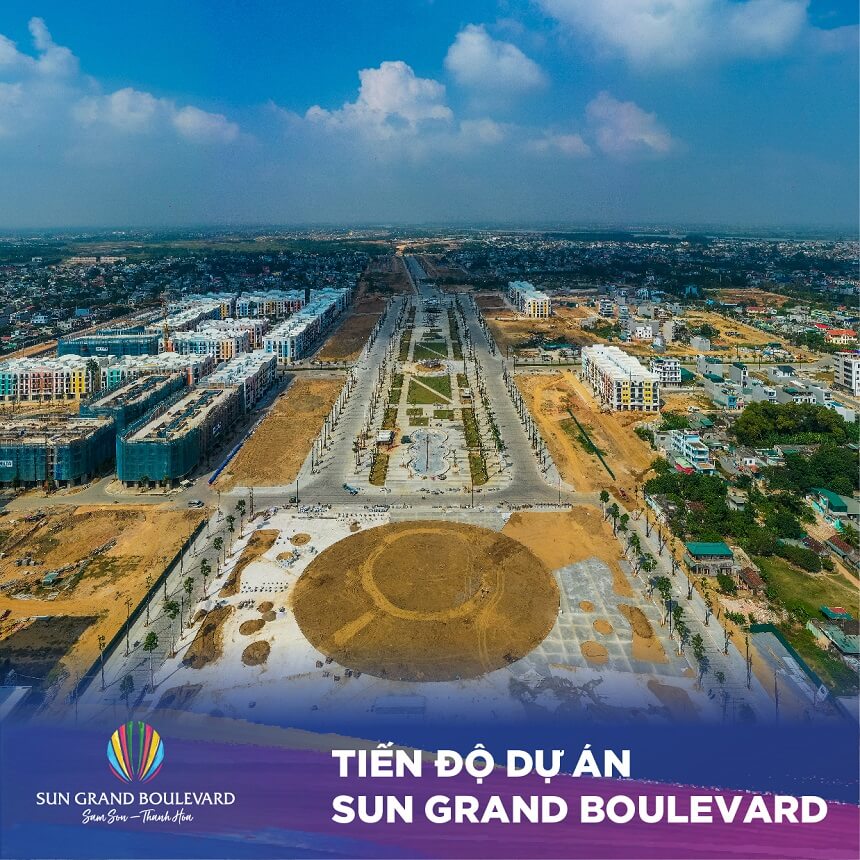 Tiến độ xây dựng Sun Grand Boulevard tháng 11/2022 - Ảnh 2