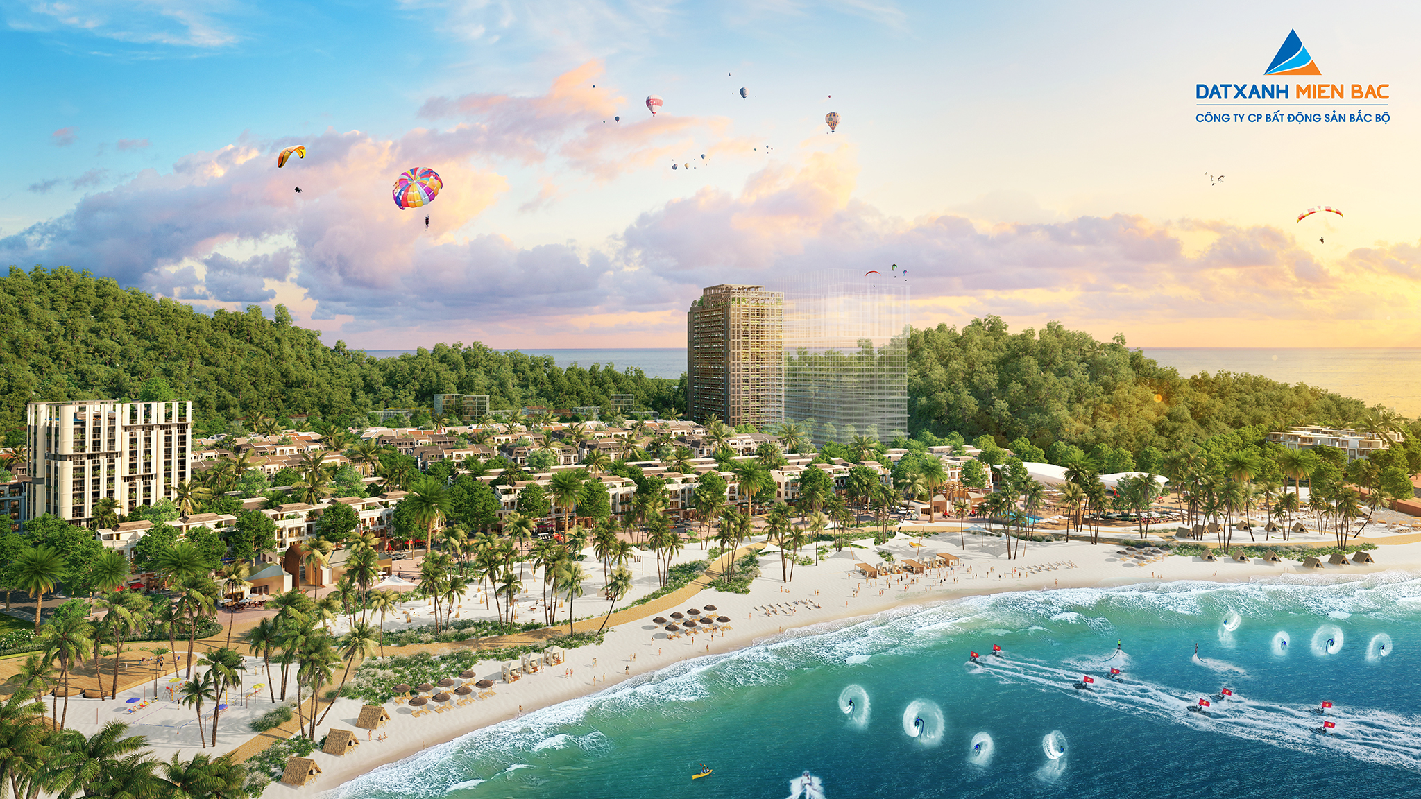 Khung cảnh tuyệt đẹp nơi vịnh di sản tại Xanh Island Cát Bà